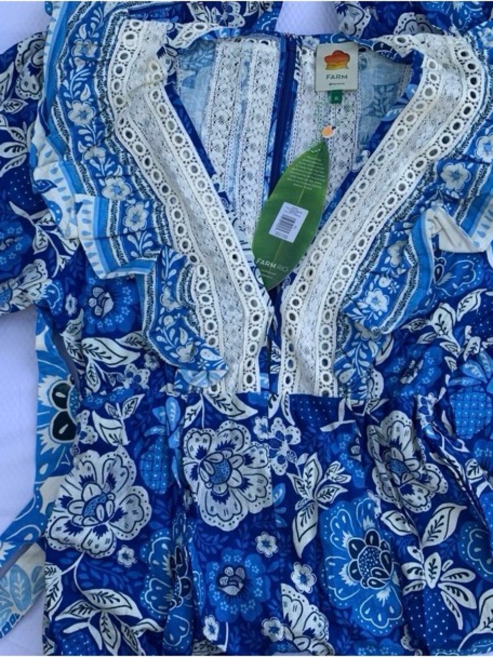 Farm Rio Full Of Flowers Jumpsuit - Picture 3 of 5